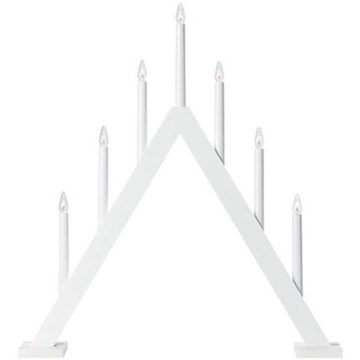 Markslöjd 706225 - Świecznik świąteczny ARIELE 7xE10/3W/230V biały