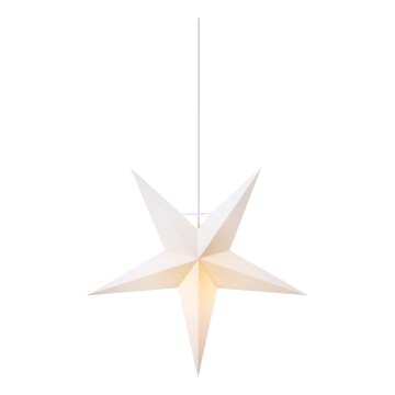 Markslöjd 706423 - Dekoracja świąteczna ORION 1xE14/6W/230V śr. 42 cm biała