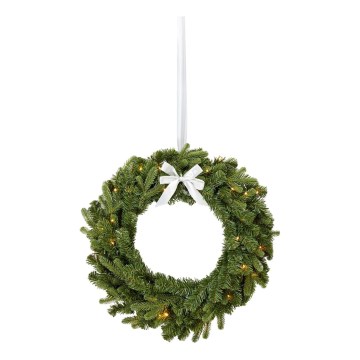 Markslöjd 706542 - LED zewnętrzny wieniec świąteczny VINTRA LED/1,8W/3xAA Ø 40 cm IP44 ciepła biała