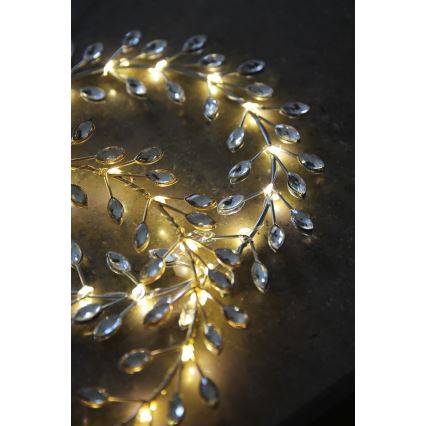 Markslöjd 706558 - LED świąteczna dekoracja ARIA LED/3,12W/2xAA złota