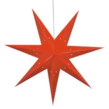 Markslöjd 8101,130 - Dekoracja bożonarodzeniowa SATURNUS 1xE14/25W/230V śr. 75 cm czarwona