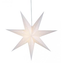 Markslöjd 8101,400 - Dekoracja bożonarodzeniowa SATURNUS 1xE14/25W/230V śr. 75 cm biała