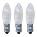 Markslöjd 8263 - ZESTAW 3x Przemysłowa świąteczna żarówka TOPPLAMPA E10/3W/34V