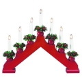 Markslöjd 8314,120 - LED Świecznik świąteczny TOMAS 7xE10/3W/230V czerwony