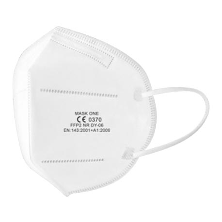 Maska One respirator FFP2 NR - CE 0370 biała 1 szt. rozmiar dziecięcy