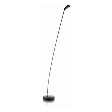 Massive Philips 66709/30/16 - LED Lampa podłogowa SWING 1xLED/7,5W czarna