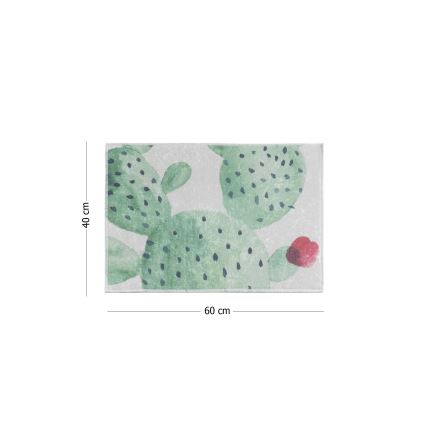 Mata łazienkowa GREEN 40x60 cm zielona