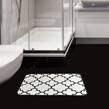 Mata łazienkowa KUPA 40x60 cm biała