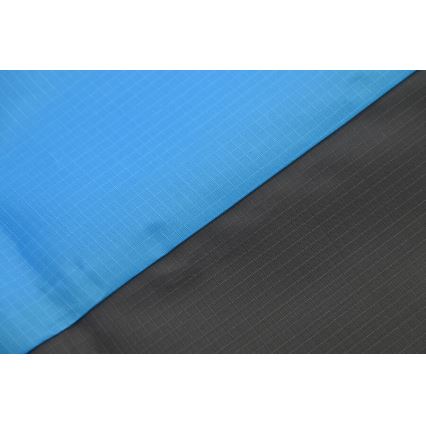 Mata plażowa 200x200 cm niebieska/szara