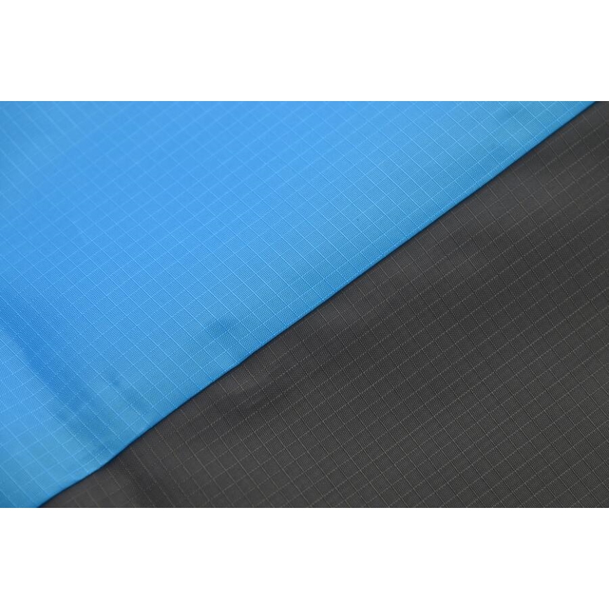 Mata plażowa 200x200 cm niebieska/szara