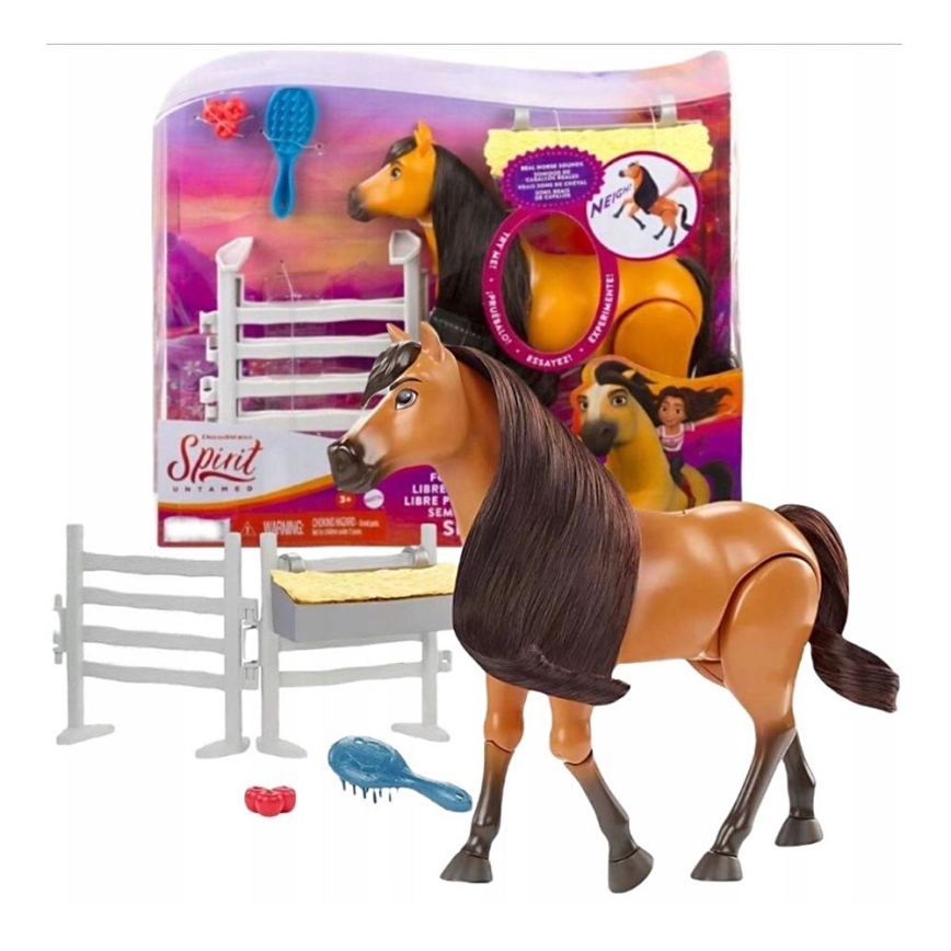 Mattel - Koń Spirit z akcesoriami 3xAG13