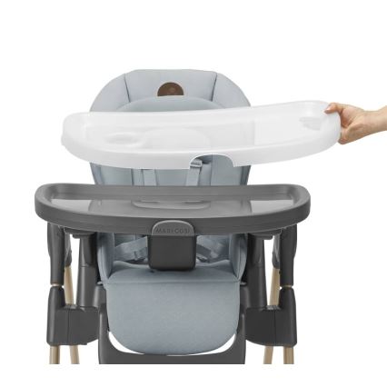Maxi-Cosi - Krzesło do jadalni dla dzieci 6w1 MINLA szary/biały