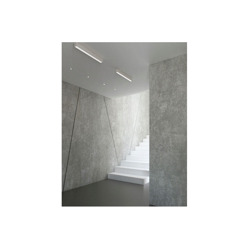 MAXLIGHT C0125D - LED Plafon ściemnialny LINEAR LED/36W/230V 113,5 cm biały