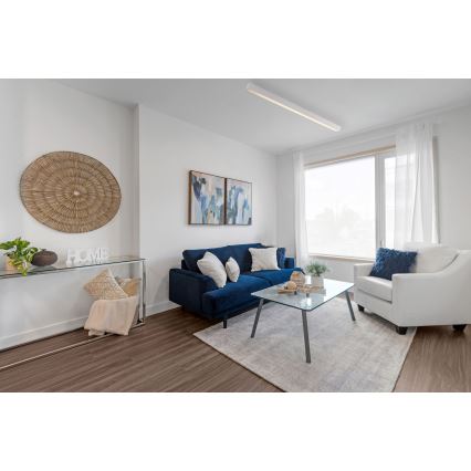 MAXLIGHT C0125D - LED Plafon ściemnialny LINEAR LED/36W/230V 113,5 cm biały