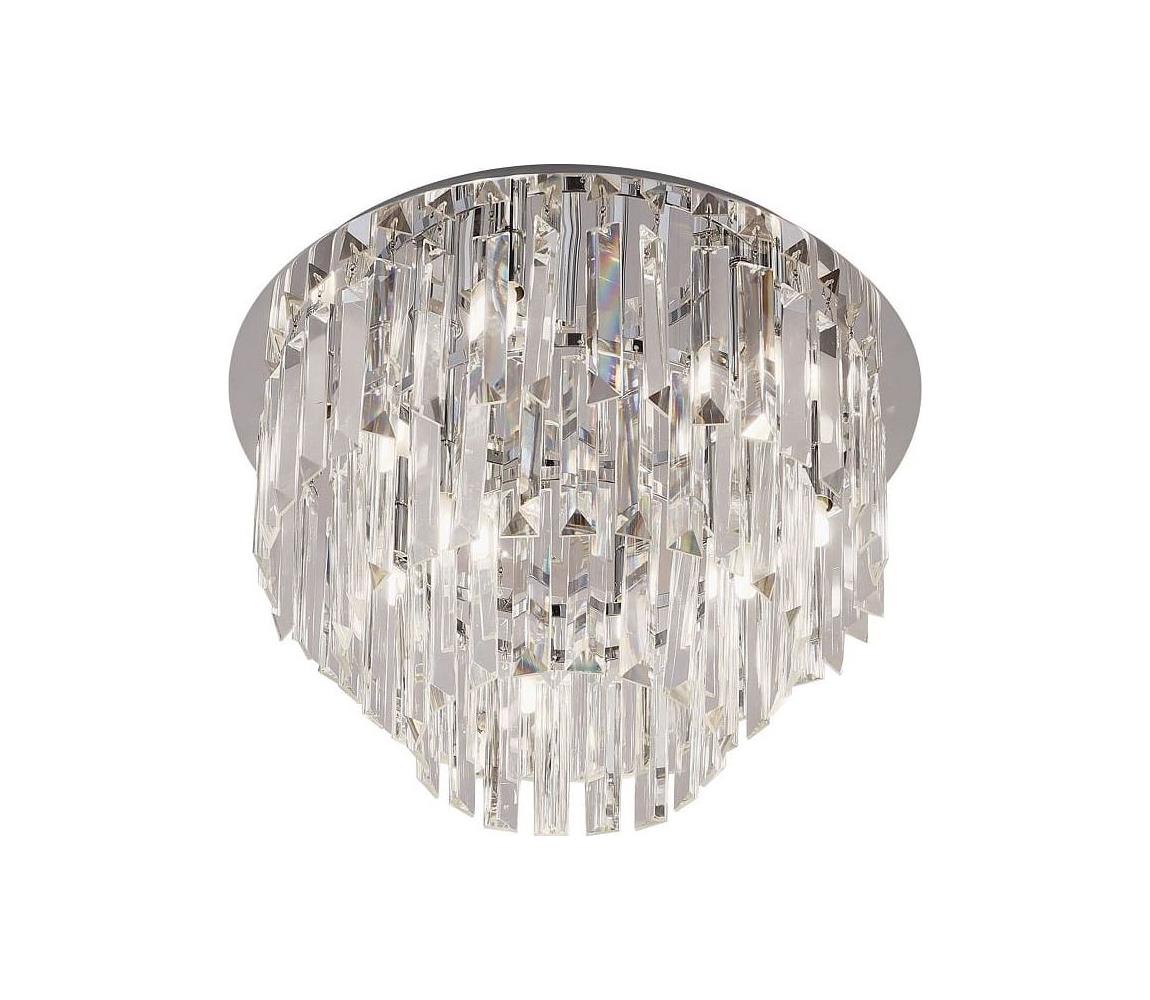 MAXLIGHT C0136 - Plafon MONACO 9xG9/40W/230V śr. 42 cm chrom