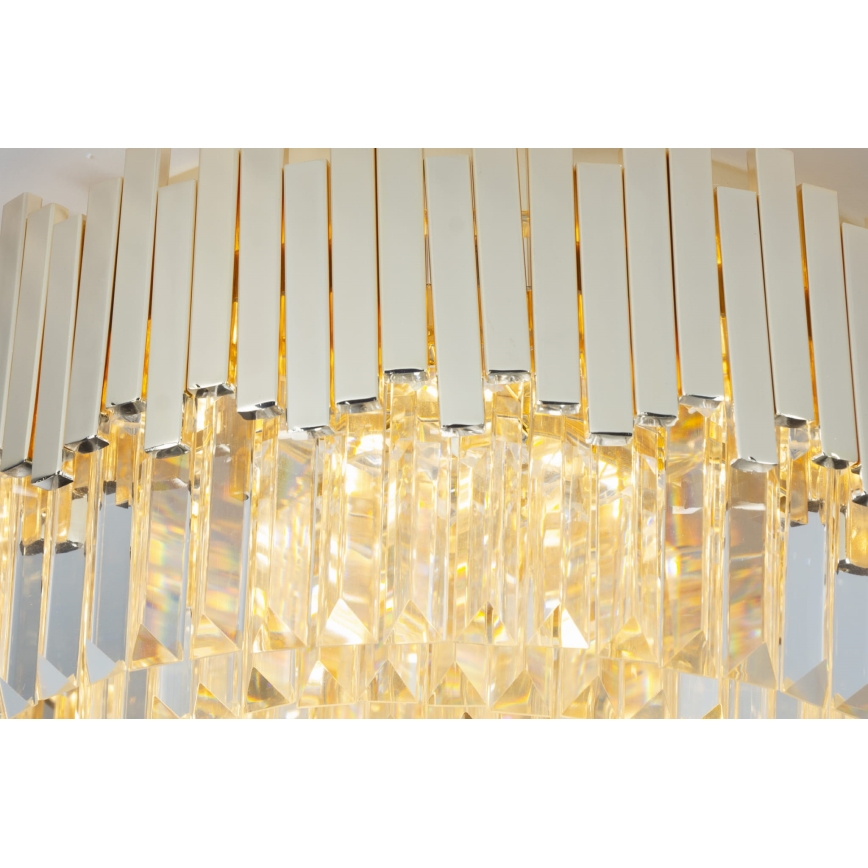 MAXLIGHT C0164 - Plafon TREND 15xE14/40W/230V śr. 60 cm złoty