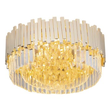 MAXLIGHT C0165 - Plafon TREND 8xE14/40W/230V śr. 45 cm złoty