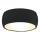 MAXLIGHT C0204 - LED Plafon łazienkowy KODAK LED/8W/230V śr. 10,8 cm IP44 czarny