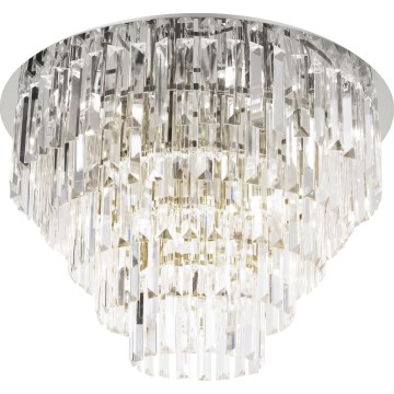 MAXLIGHT C0225 - Plafon MONACO 16xG9/40W/230V śr. 80 cm chrom błyszczący