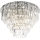 MAXLIGHT C0225 - Plafon MONACO 16xG9/40W/230V śr. 80 cm chrom błyszczący
