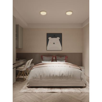MAXLIGHT C0233 - LED Plafon DUO LED/10W/230V śr. 34 cm biały