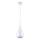 MAXLIGHT P0235 - Żyrandol na lince DROP 1xE27/40W/230V śr. 20 cm biały