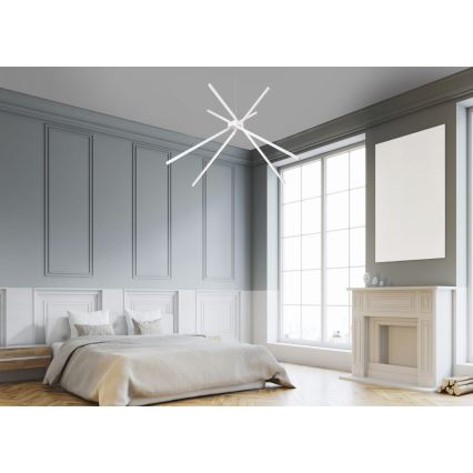 MAXLIGHT P0270 - LED Żyrandol na lince SPIDER LED/33W/230V biały
