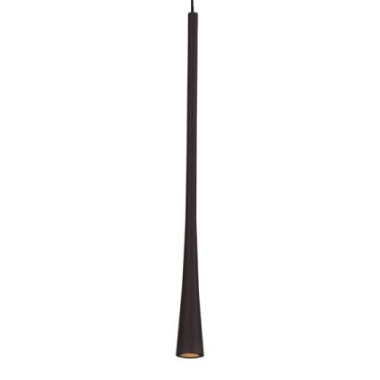 MAXLIGHT P0372 - LED Żyrandol na lince COFFEE LED/7W/230V śr. 3 cm czarny