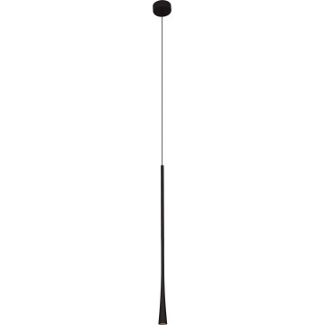 MAXLIGHT P0373 - LED Żyrandol na lince COFFEE LED/7W/230V śr. 3 cm czarny