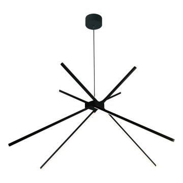 MAXLIGHT P0412 - LED Żyrandol na lince SPIDER LED/33W/230V czarny
