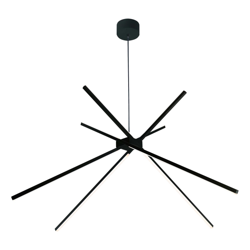 MAXLIGHT P0412 - LED Żyrandol na lince SPIDER LED/33W/230V czarny