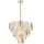 MAXLIGHT P0418 - Żyrandol na łańcuchu ARWENA 15xE14/40W/230V śr. 80 cm złoty