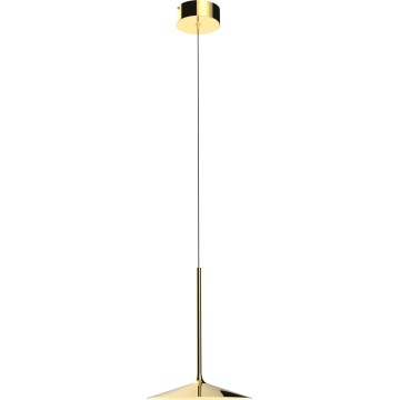 MAXLIGHT P0460 - LED Żyrandol na lince HANA LED/6W/230V śr. 17,5 cm złoty