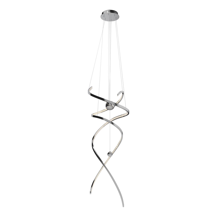 MAXLIGHT P0482D - LED Żyrandol ściemnialny na lince RITZ LED/100W/230V śr. 60 cm CRI 90 chrom błyszczący