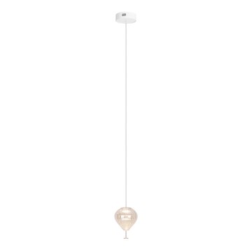 MAXLIGHT P0527 - LED Żyrandol na lince PALLONCINI 2xLED/3W/230V śr. 12 cm przezroczysty