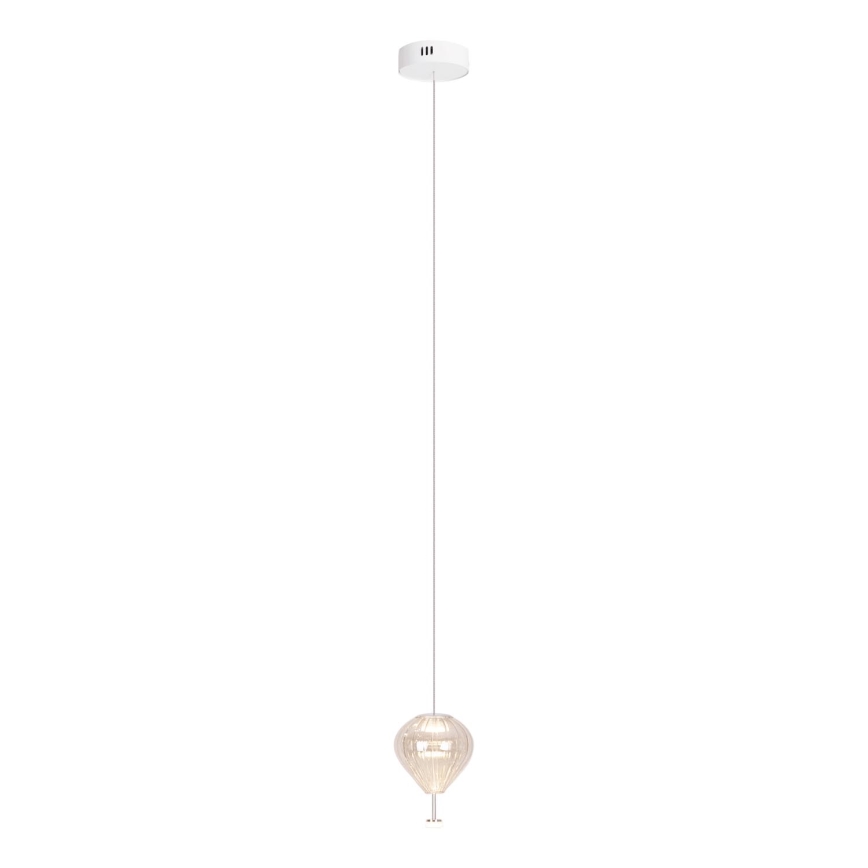 MAXLIGHT P0527 - LED Żyrandol na lince PALLONCINI 2xLED/3W/230V śr. 12 cm przezroczysty