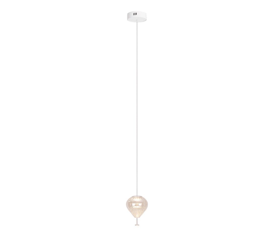 MAXLIGHT P0527 - LED Żyrandol na lince PALLONCINI 2xLED/3W/230V śr. 12 cm przezroczysty