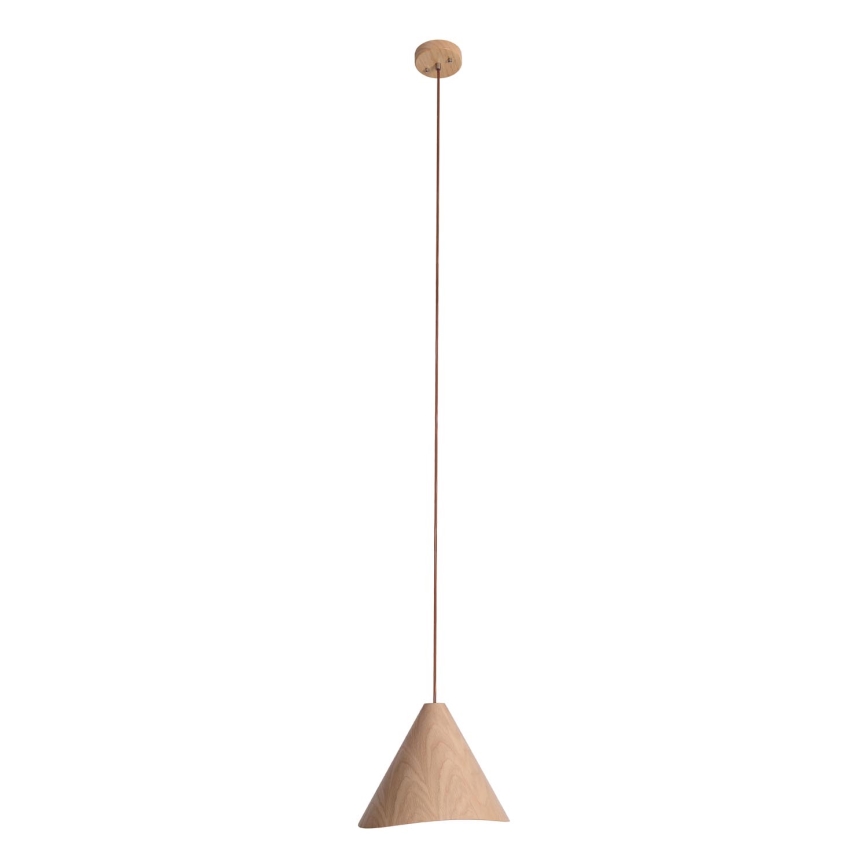 MAXLIGHT P0547 - Żyrandol na lince SAKURA 1xE27/60W/230V śr. 33,5 cm dąb