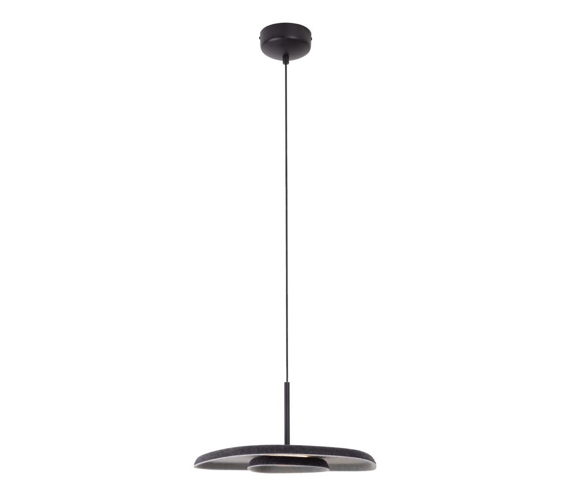 MAXLIGHT P0560 - LED Żyrandol na lince DEUX LED/5W/230V czarny