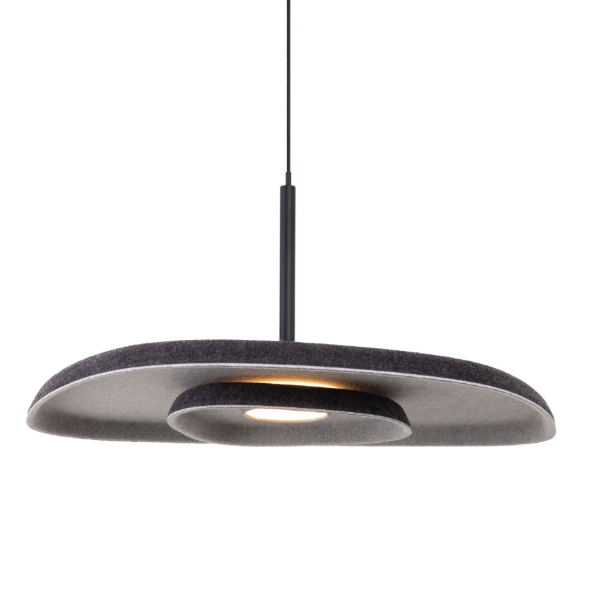 MAXLIGHT P0560 - LED Żyrandol na lince DEUX LED/5W/230V czarny