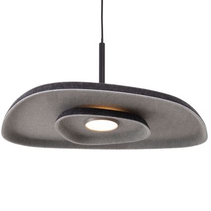 MAXLIGHT P0560 - LED Żyrandol na lince DEUX LED/5W/230V czarny