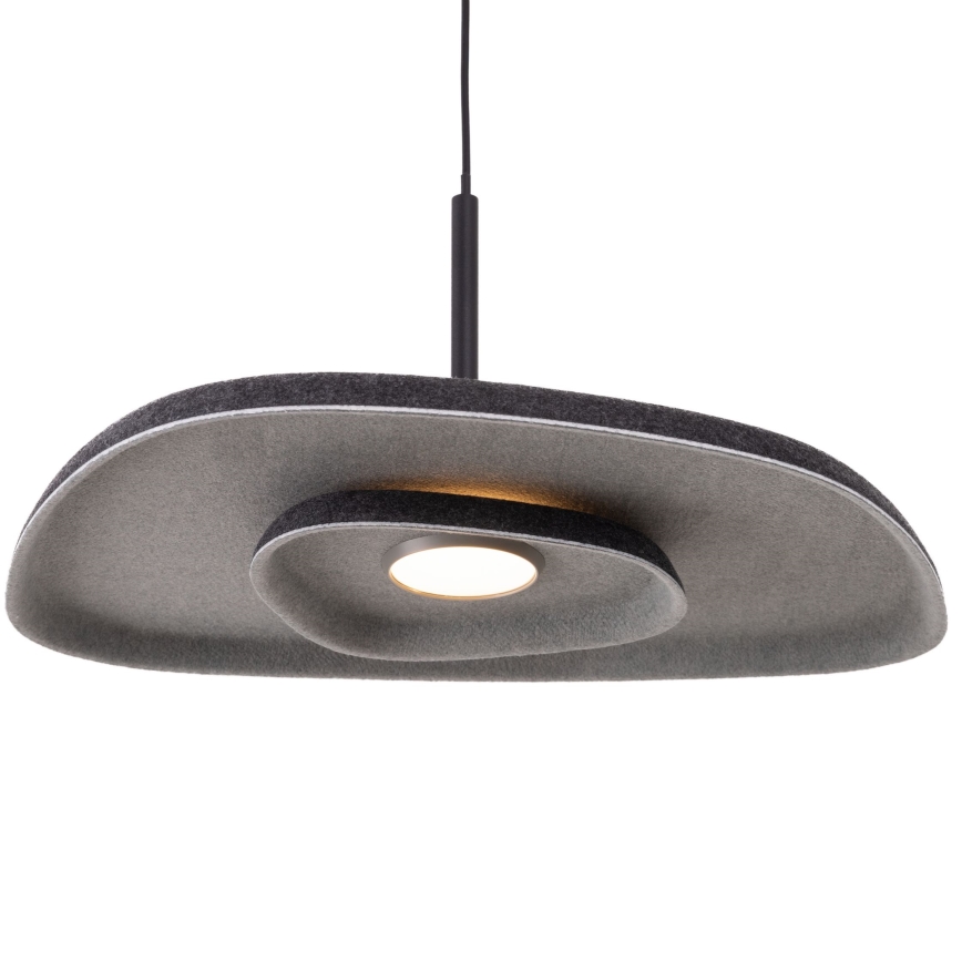 MAXLIGHT P0560 - LED Żyrandol na lince DEUX LED/5W/230V czarny