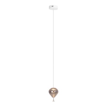 MAXLIGHT P0576 - LED Żyrandol na lince PALLONCINI 2xLED/3W/230V śr. 12 cm dymny