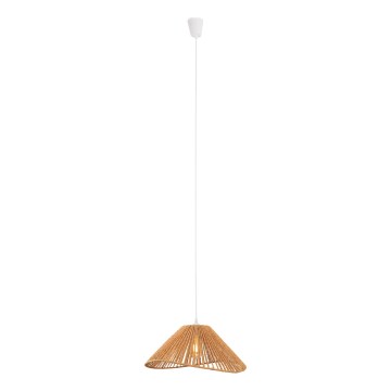 MAXLIGHT P0577 - Żyrandol na lince AMALFI 1xE27/15W/230V śr. 45 cm beżowy
