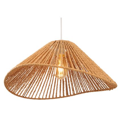 MAXLIGHT P0577 - Żyrandol na lince AMALFI 1xE27/15W/230V śr. 45 cm beżowy
