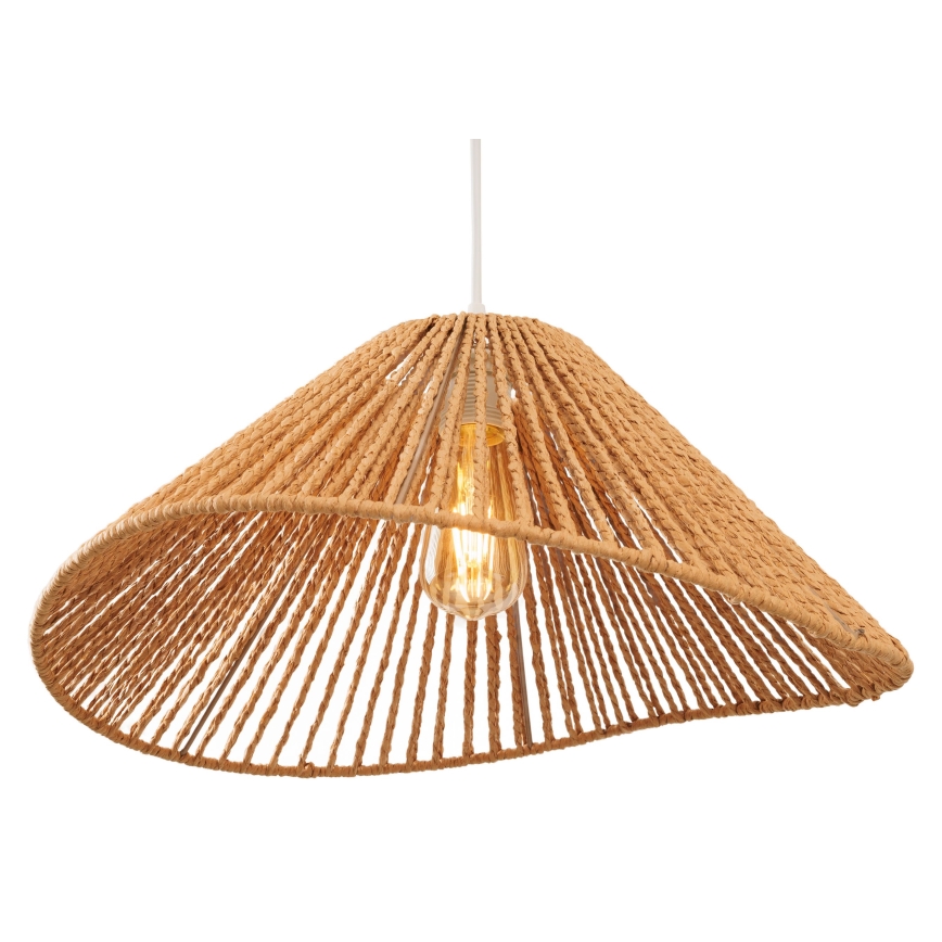 MAXLIGHT P0577 - Żyrandol na lince AMALFI 1xE27/15W/230V śr. 45 cm beżowy