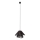 MAXLIGHT P0580 - Żyrandol na lince AMALFI 1xE27/15W/230V śr. 45 cm czarny
