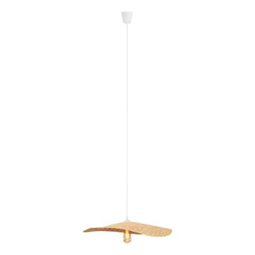 MAXLIGHT P0581 - Żyrandol na lince NAP 1xE27/15W/230V śr. 60 cm beżowy