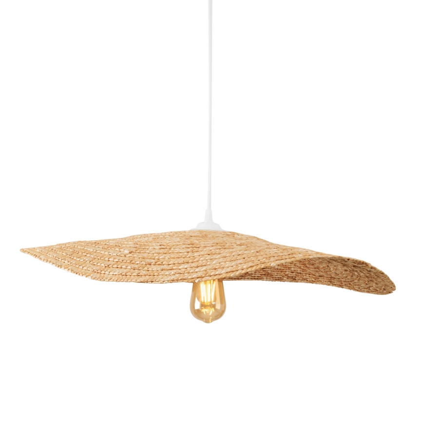 MAXLIGHT P0581 - Żyrandol na lince NAP 1xE27/15W/230V śr. 60 cm beżowy