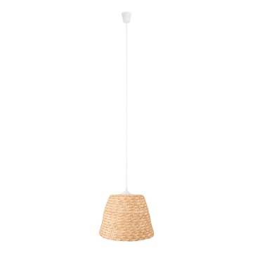 MAXLIGHT P0582 - Żyrandol na lince POT 1xE27/15W/230V śr. 30 cm beżowy